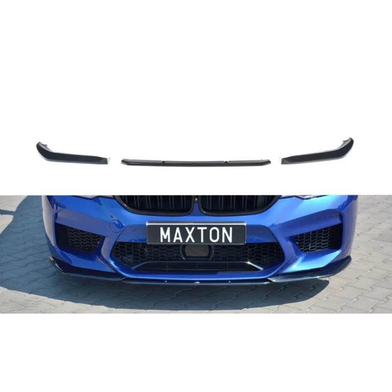 Maxton Lame Du Pare Chocs Avant Splitter V Bmw M F Gloss Black