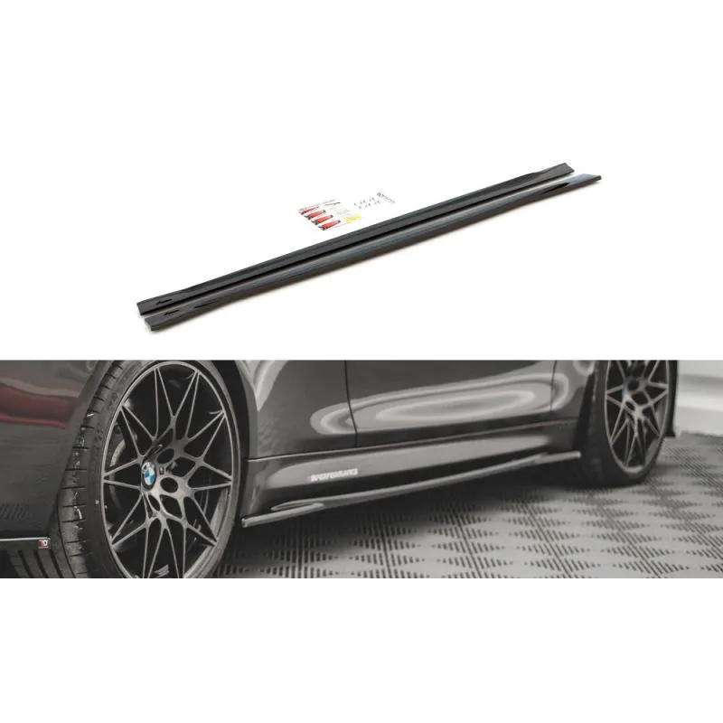 Maxton Rajouts Des Bas De Caisse Bmw M F Gloss Black