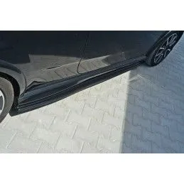 SIDE SKIRTS DIFFUSERS Fiat Punto Evo Abarth Gloss Black