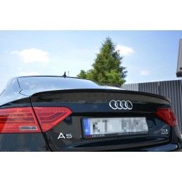 BECQUET MAXTON EXTENSION AUDI A5 SPORTBACK S-LINE MK1. FACELIFT (8T) Noir Brillant