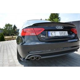 BECQUET MAXTON EXTENSION AUDI A5 SPORTBACK S-LINE MK1. FACELIFT (8T) Noir Brillant