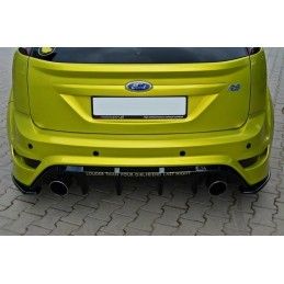 Maxton Lame Du Pare-Chocs Arriere Ford Focus RS Mk2 Gloss Black, FO-FO-2-RS-RSD1G Tuning.fr