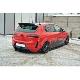 Maxton SPOILER CAP SEAT LEON MK2 MS DESIGN Gloss Black, SE-LE-2-MS-CAP1G Tuning.fr