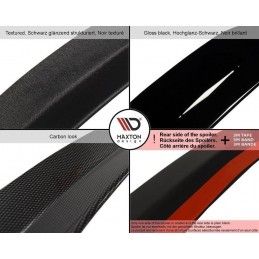 Maxton SPOILER CAP SEAT LEON MK2 MS DESIGN Gloss Black, SE-LE-2-MS-CAP1G Tuning.fr