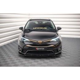 Maxton Lame Du Pare-Chocs Avant V.2 Toyota Avensis Mk3 Facelift Gloss Black, TO-AV-3F2-FD2G Tuning.fr