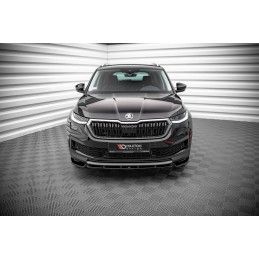 Maxton Lame Du Pare-Chocs Avant V.1 Skoda Kodiaq Mk1 Facelift Gloss Black, SK-KO-1F-FD1G Tuning.fr