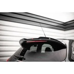 For Peugeot 208 GTI Mk1 Spoiler Extension Cap Wing Maxton Design Gloss  Black ABS